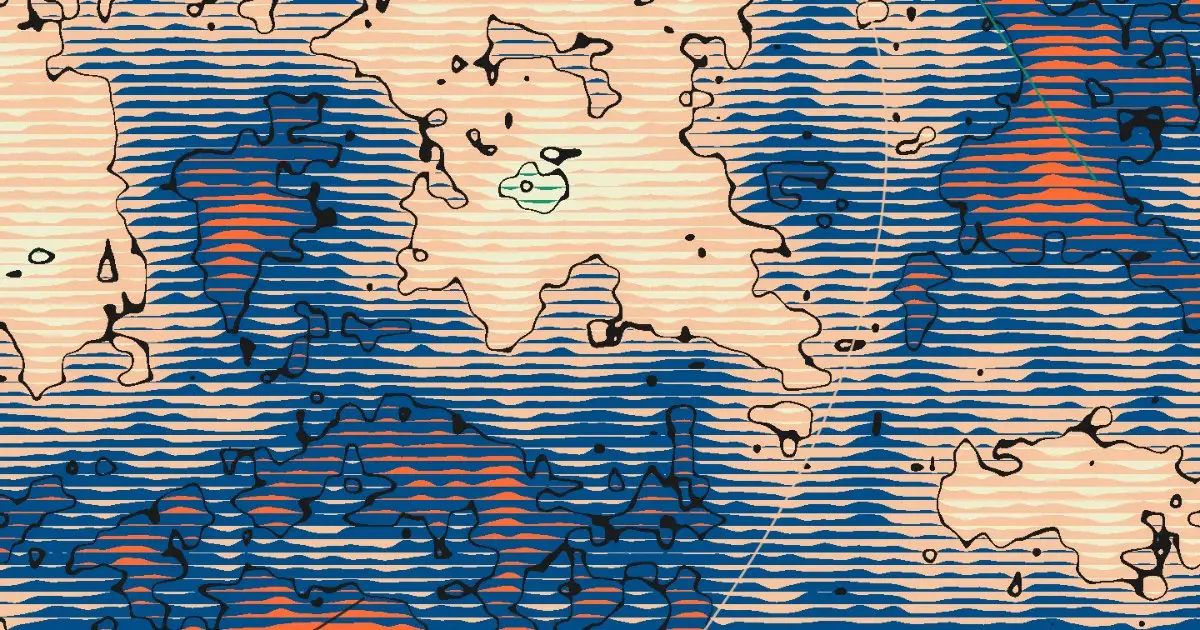 Atrocity Exhibition — Danny Brown. Splice — cut-up riso collages. Generative art from playgrnd.tools.